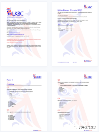 UKChO競(jìng)賽沖刺 | UKChO競(jìng)賽真題/知識(shí)點(diǎn)分析/備考攻略匯總！