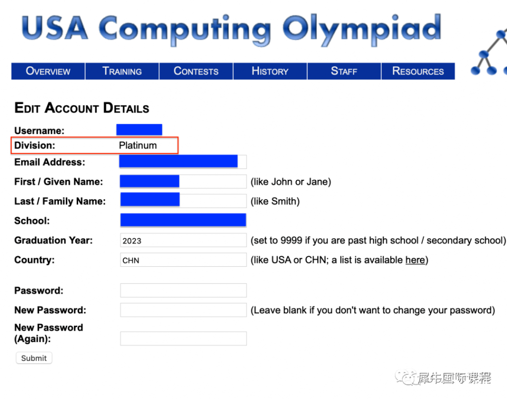 USACO考試結(jié)果怎么查？查詢方式圖解！