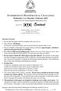UKMT-IMC報名截止！歷年真題考前一定要多刷哦