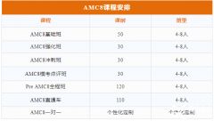 上海AMC8培訓班推薦！犀牛教育AMC8競賽輔導怎么樣？