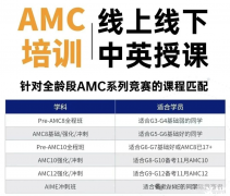 AMC10競(jìng)賽考點(diǎn)有哪些?附AMC10數(shù)學(xué)競(jìng)賽課程培訓(xùn)!